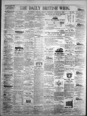 Daily British Whig (1850), 28 Aug 1868