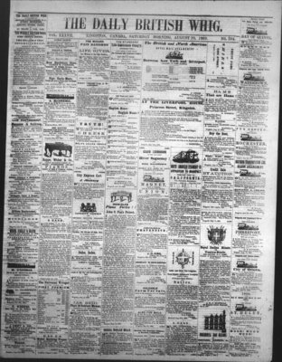 Daily British Whig (1850), 29 Aug 1868