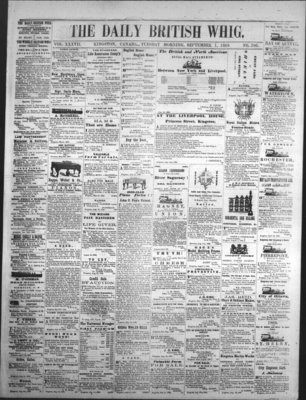 Daily British Whig (1850), 1 Sep 1868