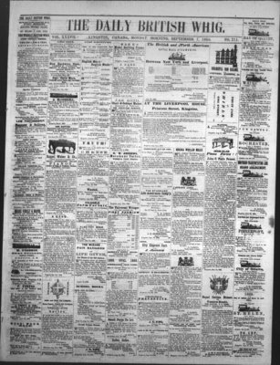 Daily British Whig (1850), 7 Sep 1868