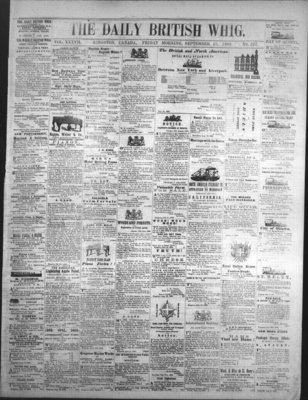 Daily British Whig (1850), 25 Sep 1868