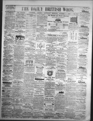 Daily British Whig (1850), 3 Oct 1868