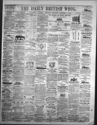 Daily British Whig (1850), 5 Oct 1868