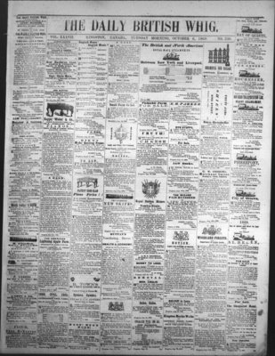 Daily British Whig (1850), 6 Oct 1868