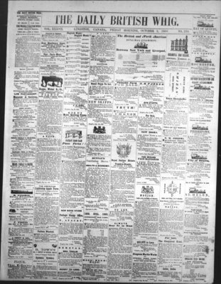 Daily British Whig (1850), 9 Oct 1868