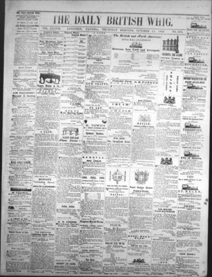 Daily British Whig (1850), 15 Oct 1868