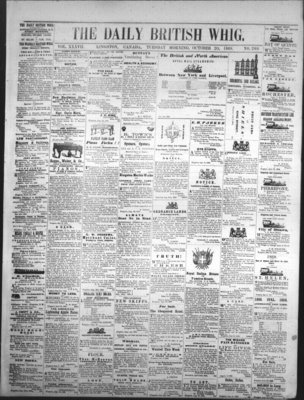 Daily British Whig (1850), 20 Oct 1868