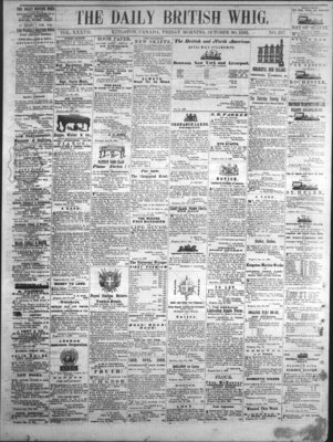 Daily British Whig (1850), 30 Oct 1868