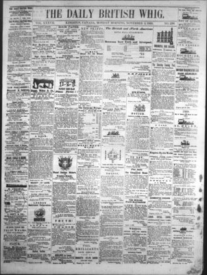 Daily British Whig (1850), 2 Nov 1868