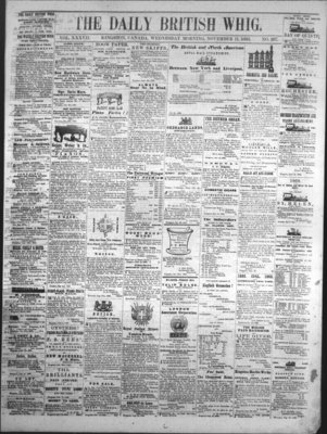 Daily British Whig (1850), 11 Nov 1868