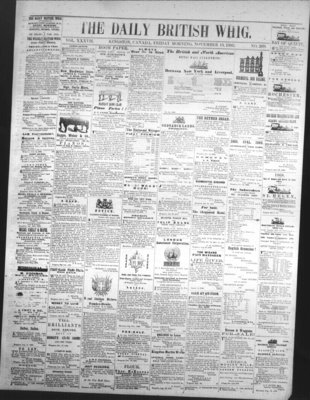 Daily British Whig (1850), 13 Nov 1868