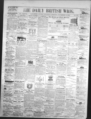 Daily British Whig (1850), 14 Nov 1868