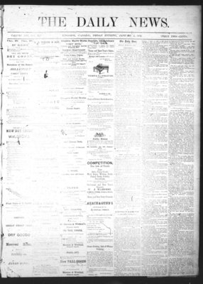 Kingston News (1868), 5 Jan 1872