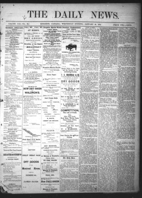 Kingston News (1868), 10 Jan 1872