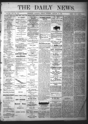 Kingston News (1868), 12 Jan 1872