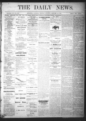 Kingston News (1868), 15 Jan 1872