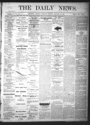 Kingston News (1868), 16 Jan 1872