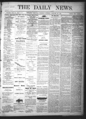 Kingston News (1868), 23 Jan 1872