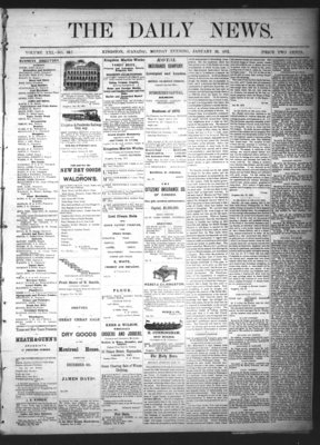 Kingston News (1868), 29 Jan 1872