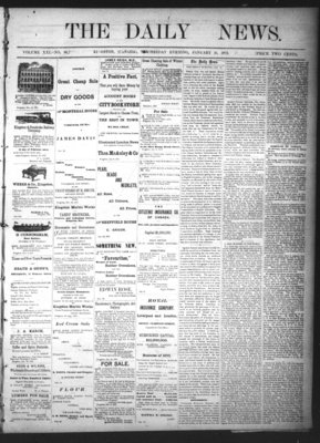 Kingston News (1868), 31 Jan 1872