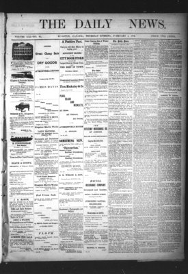 Kingston News (1868), 1 Feb 1872