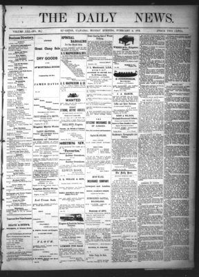 Kingston News (1868), 5 Feb 1872