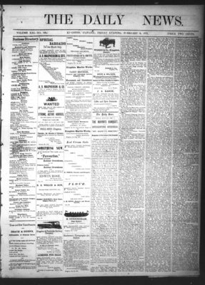 Kingston News (1868), 9 Feb 1872