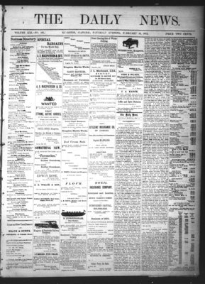 Kingston News (1868), 10 Feb 1872