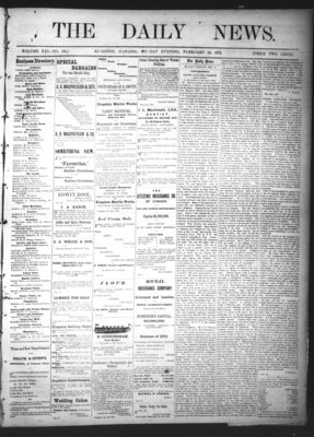 Kingston News (1868), 19 Feb 1872