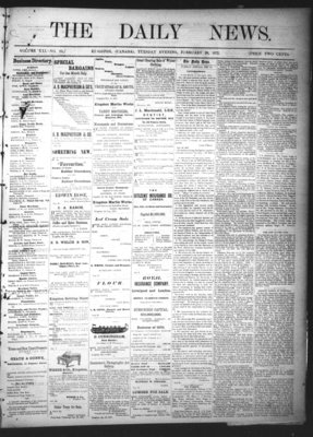 Kingston News (1868), 20 Feb 1872