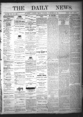 Kingston News (1868), 23 Feb 1872