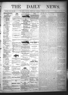 Kingston News (1868), 29 Feb 1872