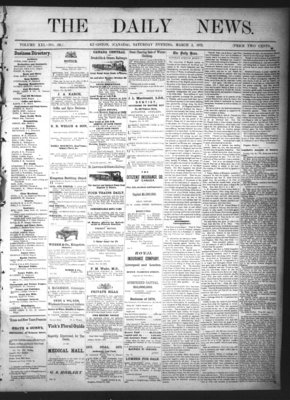 Kingston News (1868), 2 Mar 1872