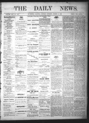 Kingston News (1868), 11 Mar 1872