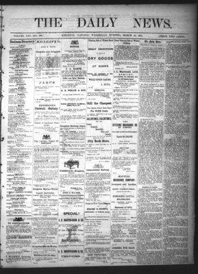 Kingston News (1868), 13 Mar 1872