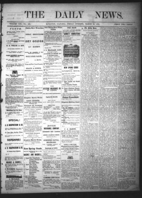 Kingston News (1868), 22 Mar 1872