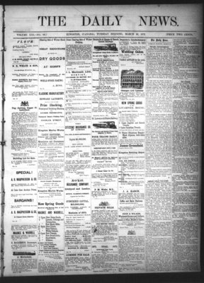 Kingston News (1868), 26 Mar 1872