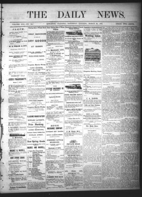 Kingston News (1868), 30 Mar 1872