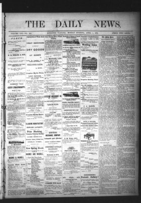 Kingston News (1868), 1 Apr 1872