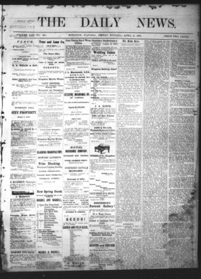 Kingston News (1868), 5 Apr 1872