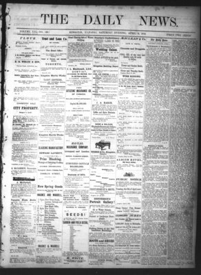 Kingston News (1868), 6 Apr 1872