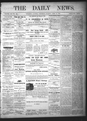 Kingston News (1868), 13 Apr 1872