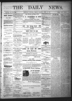 Kingston News (1868), 19 Apr 1872