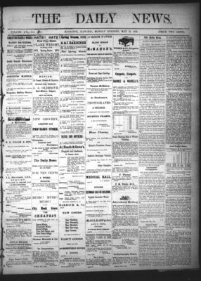 Kingston News (1868), 13 May 1872