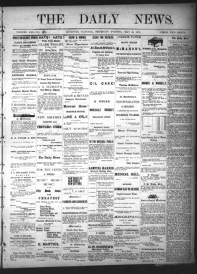 Kingston News (1868), 16 May 1872