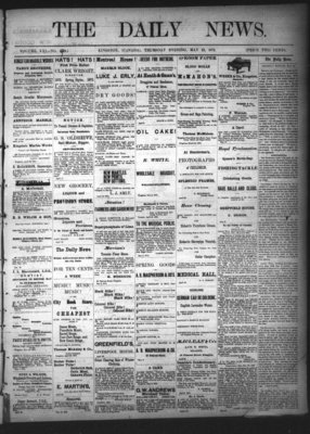 Kingston News (1868), 23 May 1872