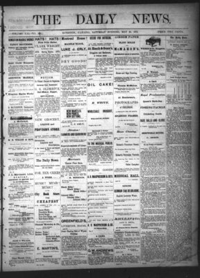 Kingston News (1868), 25 May 1872