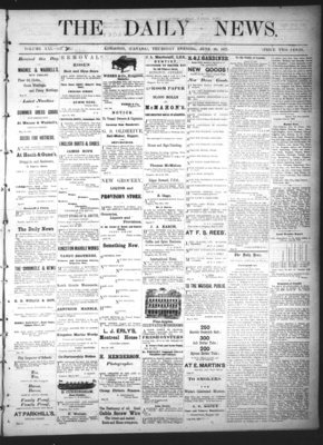 Kingston News (1868), 20 Jun 1872