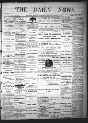 Kingston News (1868), 14 Aug 1872