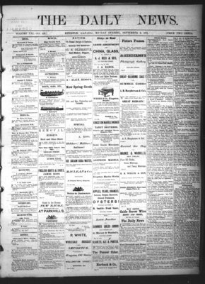 Kingston News (1868), 9 Sep 1872